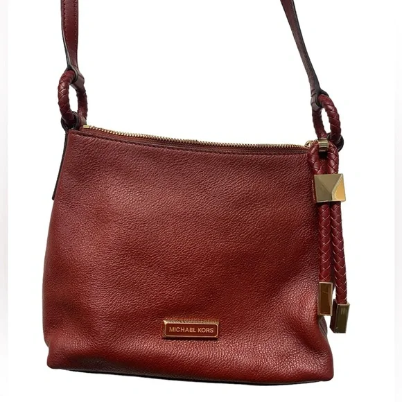 Michael Kors Lexington Pebbled Leather Crossbody Bag - Picture 1 of 7